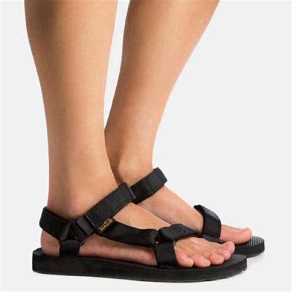 Black Tevas Sandal
